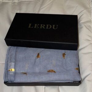 Blue and Gold Women's Scarf